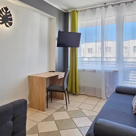Holiday Home Slavia New 702 Z Balkonem I Widokiem Na Morze Мендзиздроє Екстер'єр фото