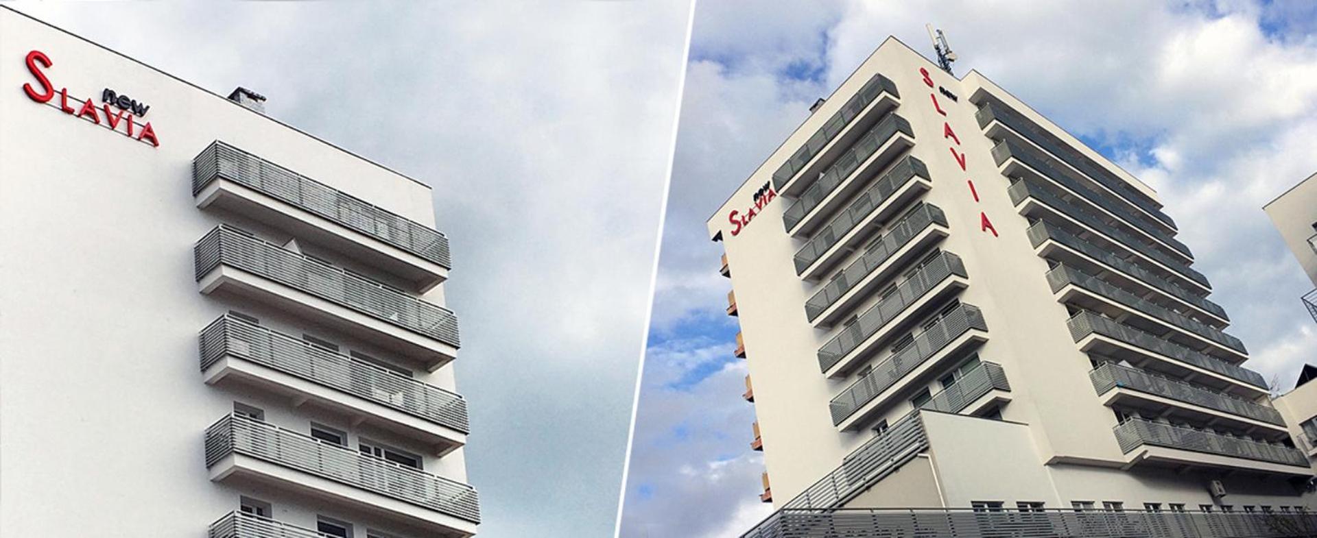 Slavia New 702 Z Balkonem I Widokiem Na Morze Apartament *