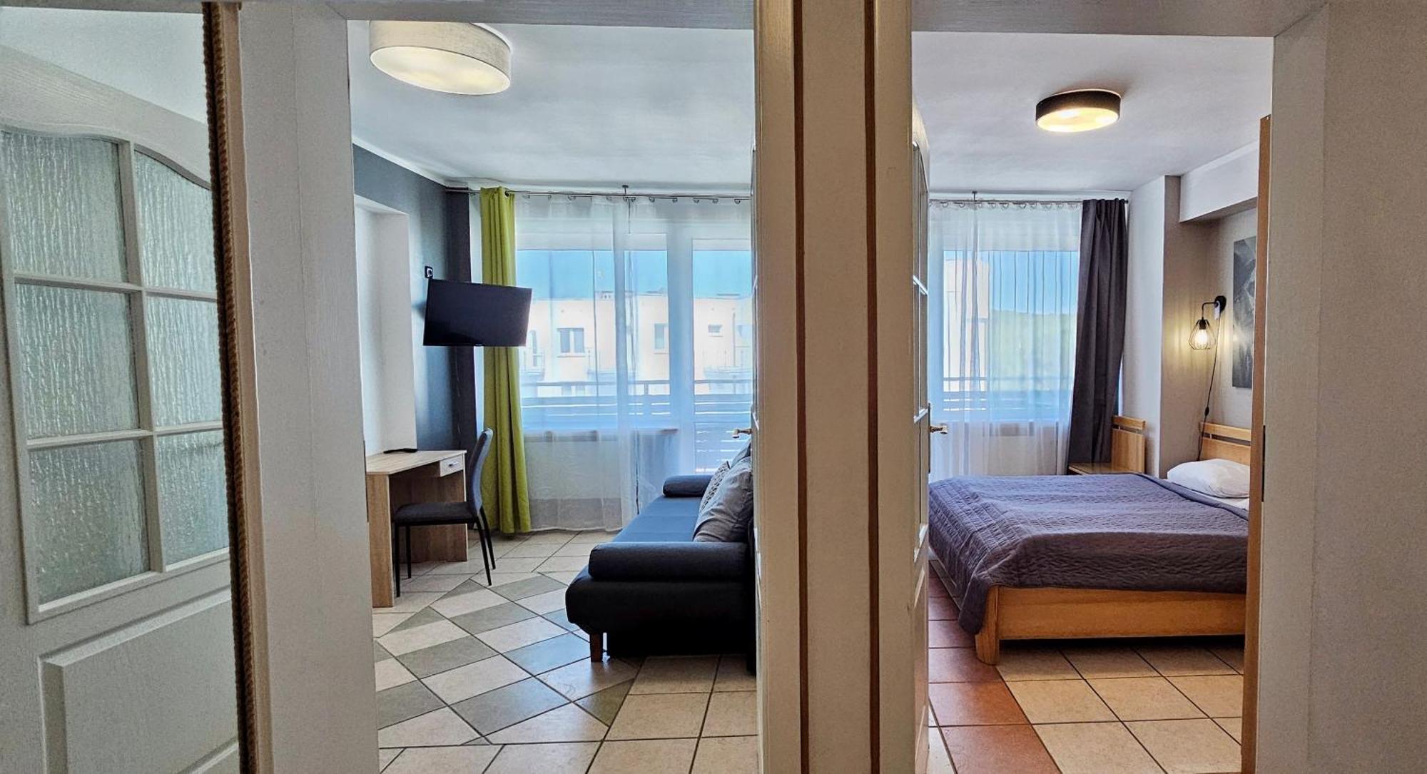 Slavia New 702 Z Balkonem I Widokiem Na Morze Apartament